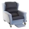PorterCare1 Medium Wheeled Recliner Chair, Leg Support with Wheels & Connecting Straps