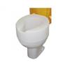Raised toilet seat 4"