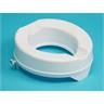 Raised toilet seat 6"