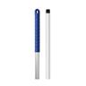 Mop handle only, screw end, BLUE