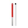 Mop handle only, screw end, RED