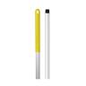 Mop handle only, screw end, YELLOW