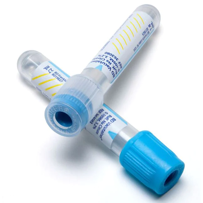 Vacutainer Blood Sample Tube Glass Light Blue 4.5ml 1x100