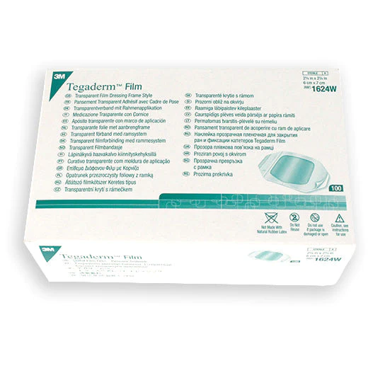 Tegaderm Transparent Dressing 6 cm x 7 cm (Box of 100)