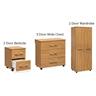 Furniture Package Deal One include 2 Door Wardrobe (30H), 3 Drawer Chest of Drawers (33D), Two Drawer Bedside Chest(12D)