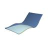 50mm Underlay Mattress with Zipped PU Cover 90 x 200cm